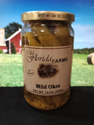 Mild Pickled Okra
