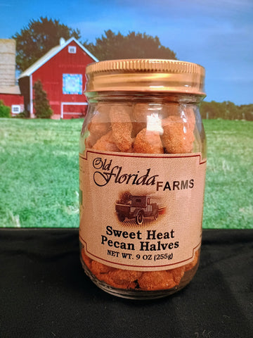 Sweet Heat Pecan Halves