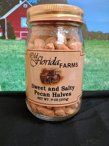 Sweet and Salty Pecan Halves