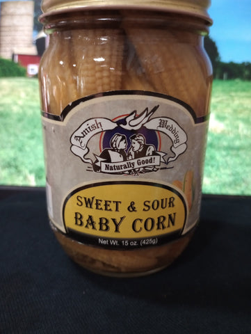 Sweet and Sour Baby Corn