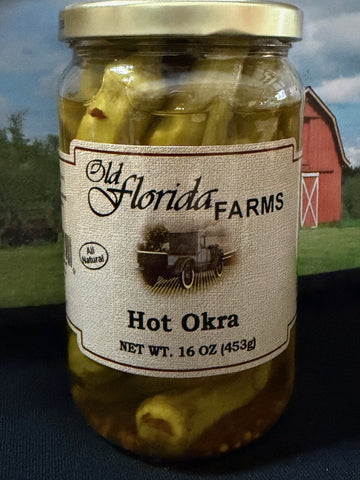 Hot Pickled Okra