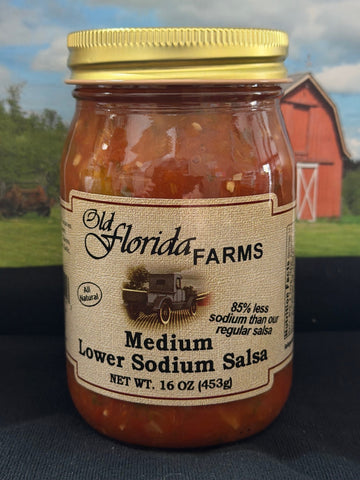 NEW Medium Lower Sodium Salsa