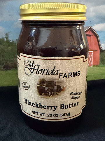 Reduced Sugar Blackberry Butter