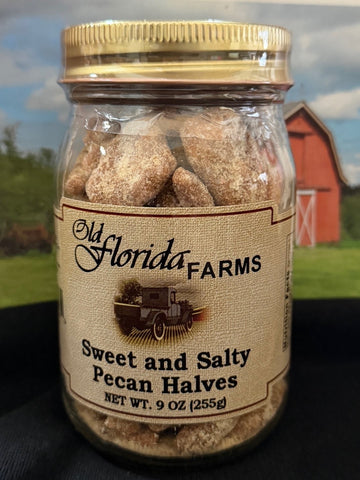 Sweet and Salty Pecan Halves